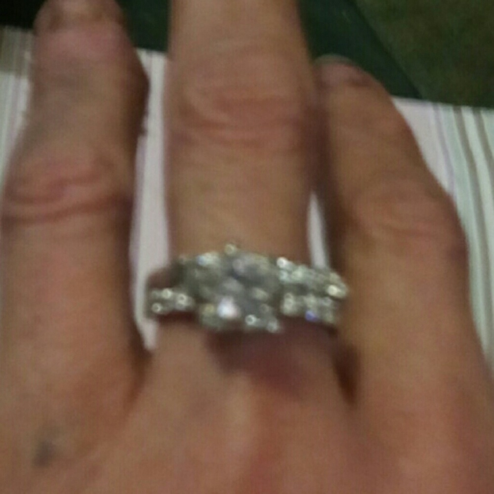 Wedding ring style ring costume